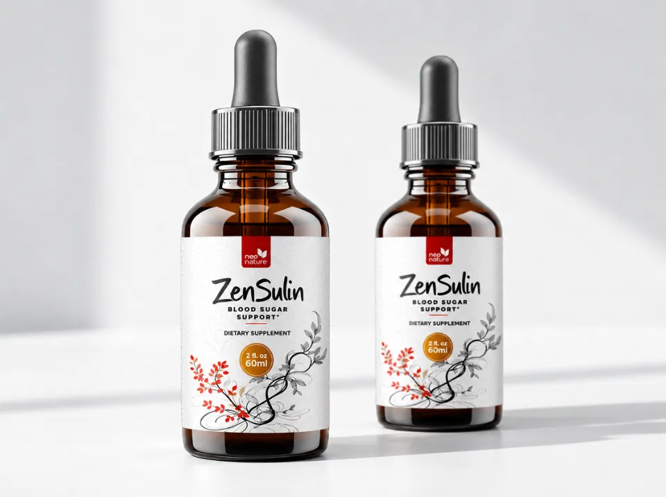ZenSulin Plant-Based Blood Sugar Support Liquid Formula